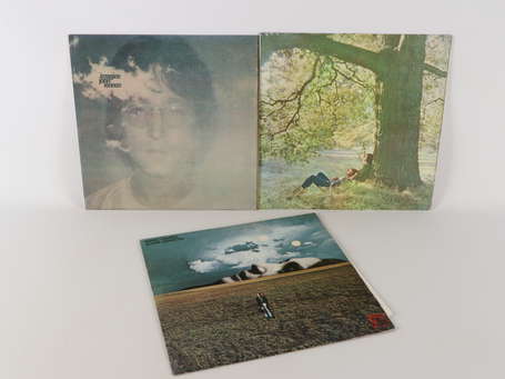 3 Disques : JOHN LENNON -  Plastic Ono Band - EMI 