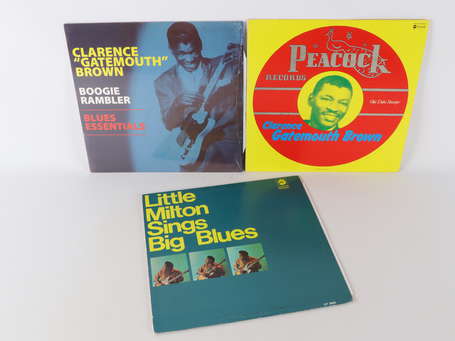 3 Disques : CLARENCE BROWN - Boogie Rambler tres 