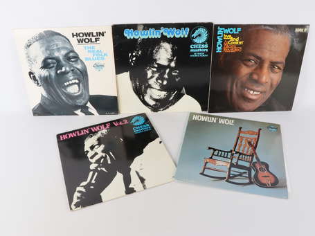 5 Disques : HOWLIN' WOLF - Howlin' Wolf, Vol. 2 - 