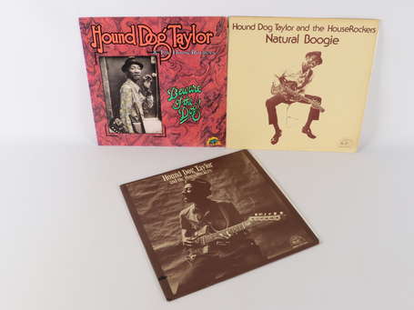 3 Disques : HOUND DOG TAYLOR AND THE HOUSE ROCKERS