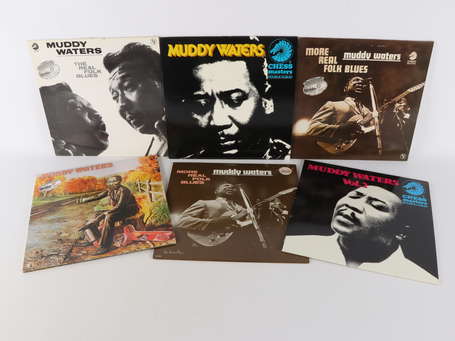 6 Disques : MUDDY WATERS - The Real Folk Blues - 