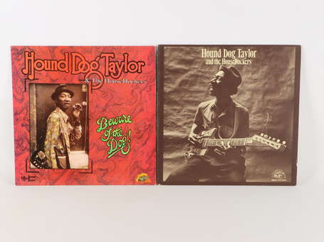 2 Disques : HOUND DOG TAYLOR AND THE HOUSE ROCKERS