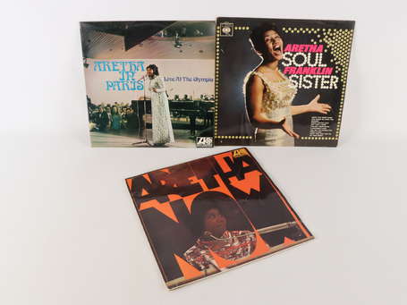 3 Disques : ARETHA FRANKLIN - Aretha Now - 