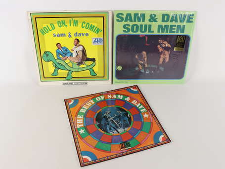 3 Disques : SAM AND DAVE - Soul Men - Atlantic - 