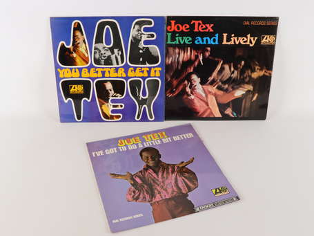 3 Disques : JOE TEX - I've Got To Do A Little Bit 