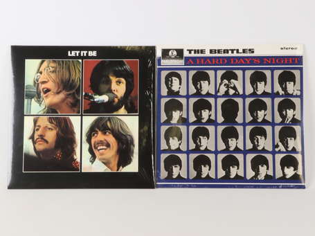 2 Disques : THE BEATLES - Let It Be - Apple RE  E.