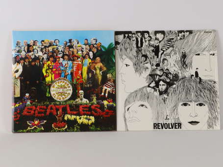 2 Disques : THE BEATLES - Revolver - red  