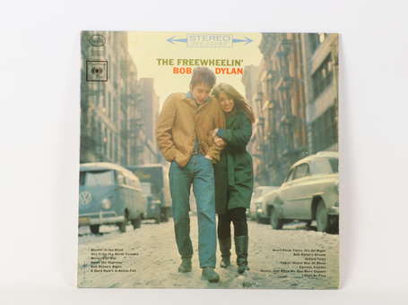 BOB DYLAN - The Freeweelin' - Columbia  us red  