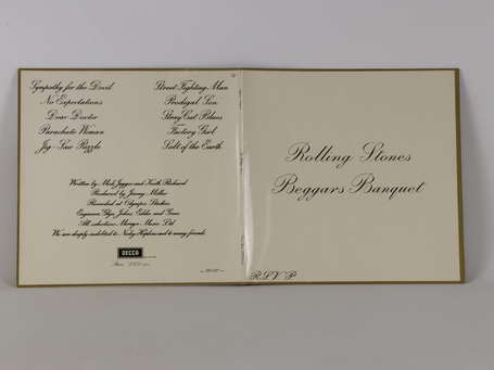 THE ROLLING STONES - Beggars Banquet - Decca 1971 