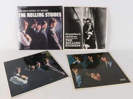 4 Disques : THE ROLLING STONES - Album N°2 - Decca
