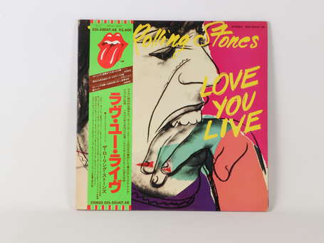 THE ROLLING STONES - Love You Live - 1979 japan 