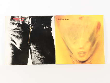 2 Disques : THE ROLLING STONES - Sticky Fingers - 