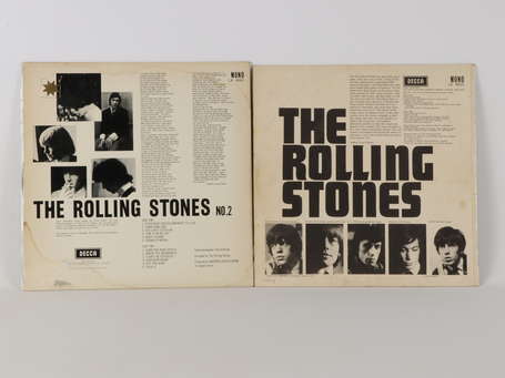 2 Disques : THE ROLLING STONES - Album N°2 - red 