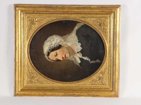LAZERGES Hippolyte (1817-1887) - Portrait de femme