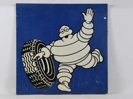MICHELIN : Tôle à rebords  de forme carrée, 