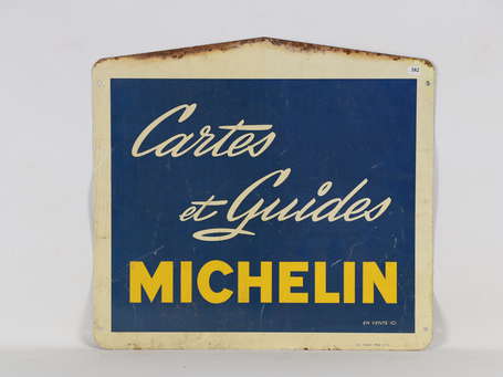 MICHELIN « Cartes et Guides » : Tôle double-face. 