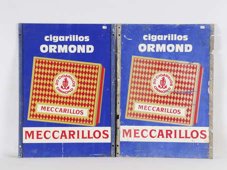 CIGARILLOS ORMOND Meccarillos : 2 panneaux en 