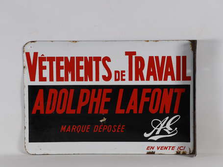 ADOLPHE LAFONT Vêtement de Travail : Plaque 