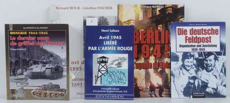 Lot de 5  livres sur époque 2GM