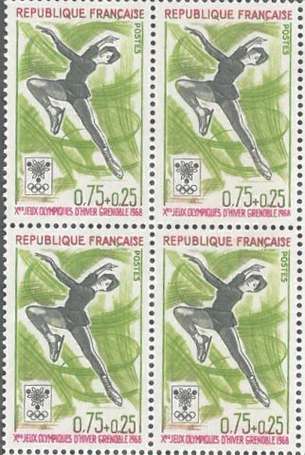 Jeux olympiques d'hiver de 1968 - N° 1546 - 0,75 +