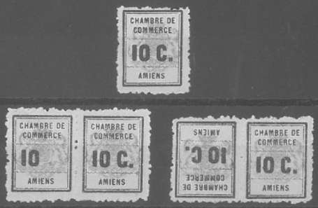 France timbre de grève 1909 n°1 - 10 centimes vert