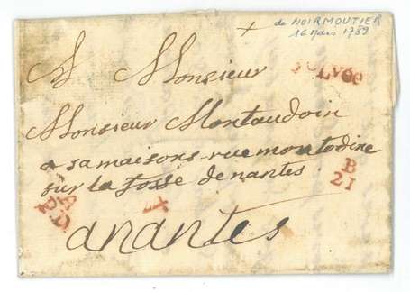 Loire inferieure - Nantes petite poste - Lettre en