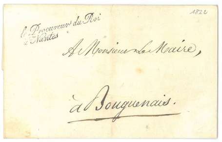 Loire inferieure LAC de Nantes du 1er mars 1822 - 