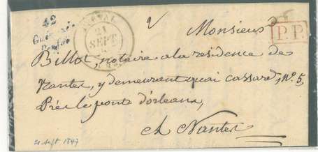 Loire inferieure - Lettre Av correspondance du 