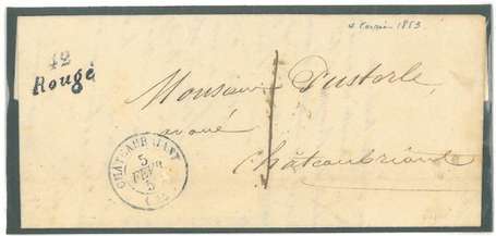 Loire inferieure LAC du 04/02/1853 - Cursive 42 