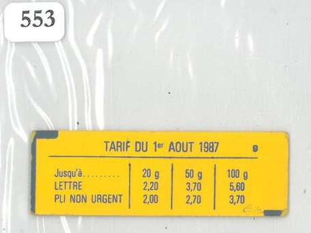 Carnet de 10 Timbres n° Cérès 464c (liberté 