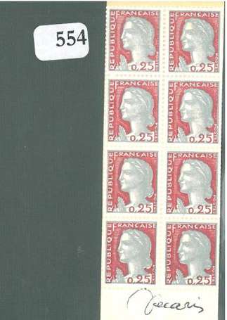 Carnet de 8 Timbres n° Yet T 1263c1 Marianne de 