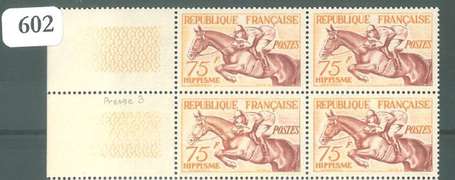 France - Coin daté n°965 (Hippisme) 75F orange et 