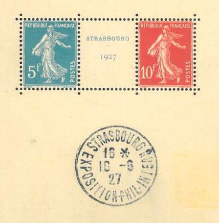 1927 - Exposition Philatélique International de 