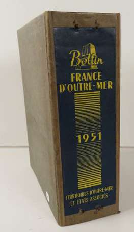 Rare bottin de 1951 pour la France d'Outre-Mer en 