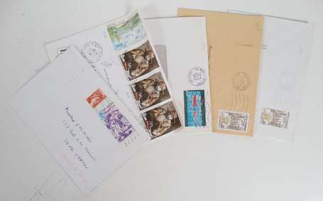 Énorme lot de timbres sur lettres et Premiers 