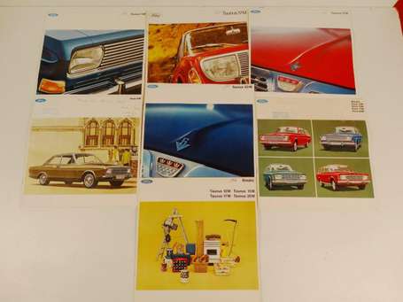 Lot de Documents publicitaires Ford et divers 