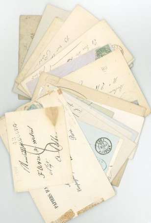 Loire inférieure - lot de 200 lettres et timbres 
