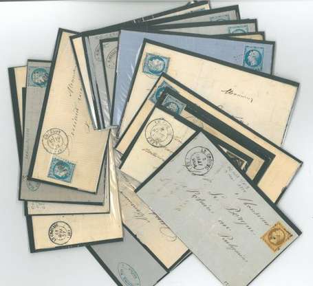 Loire inferieure 23 LAC/LSC - Timbres sur lettre -