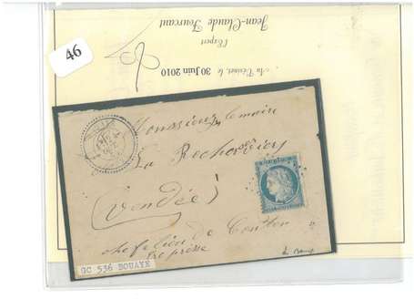 Loire in ferieure timbre Cérès 60C oblitéré GC 536