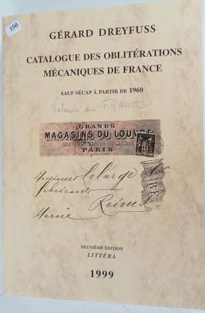 Catalogues des oblitérations mécaniques de France 