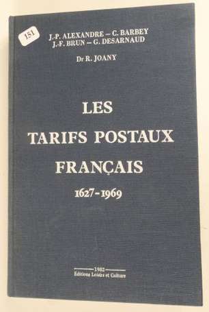 Les tarifs postaux français 1627-1969 - Rare 