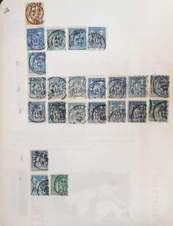 Petit lot de 5 fascicules avec timbres étrangers 