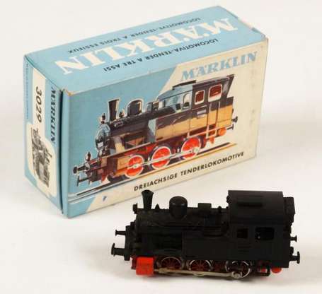 Marklin HO  - Locomotive tender 030 , neuf en 