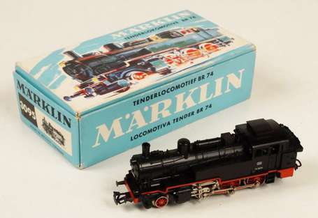 Marklin HO  - Locomotive 130 , DB 74 1070 , neuf 