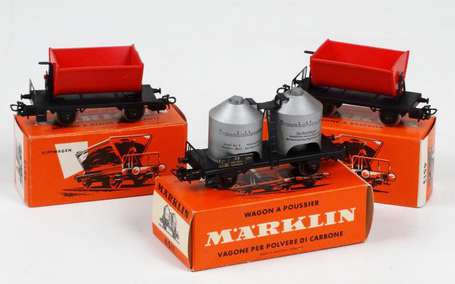 Marklin HO  - lot de 3 wagons , neuf en boite , 
