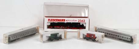 fleichmann , lot de piccolo , dont loco 2363