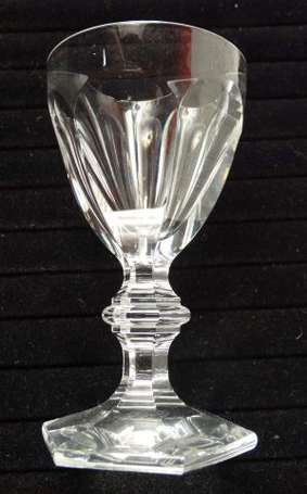 Baccarat Service Harcourt 8 Verres à vin H.13,5 