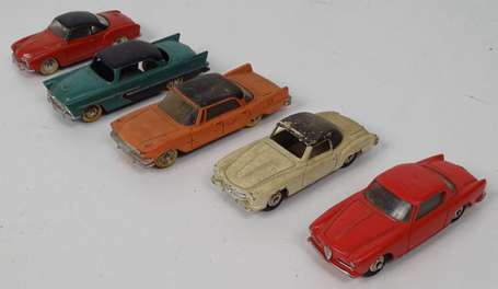 Lot de 5 Dinky toys