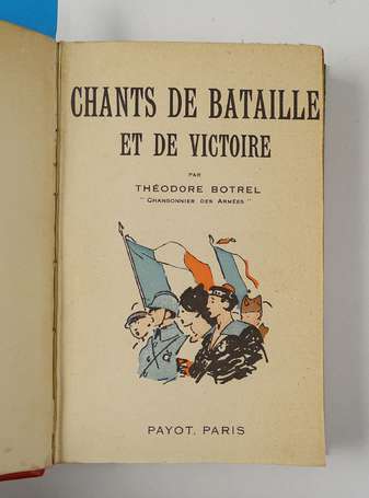 BOTREL (Théodore) - Ensemble de 3 volumes In-12° 