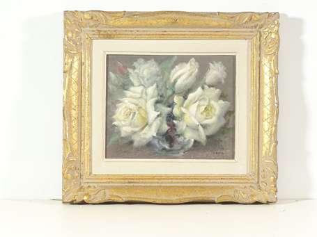 SESTON Paul (1905-1985), Bouquet de roses 